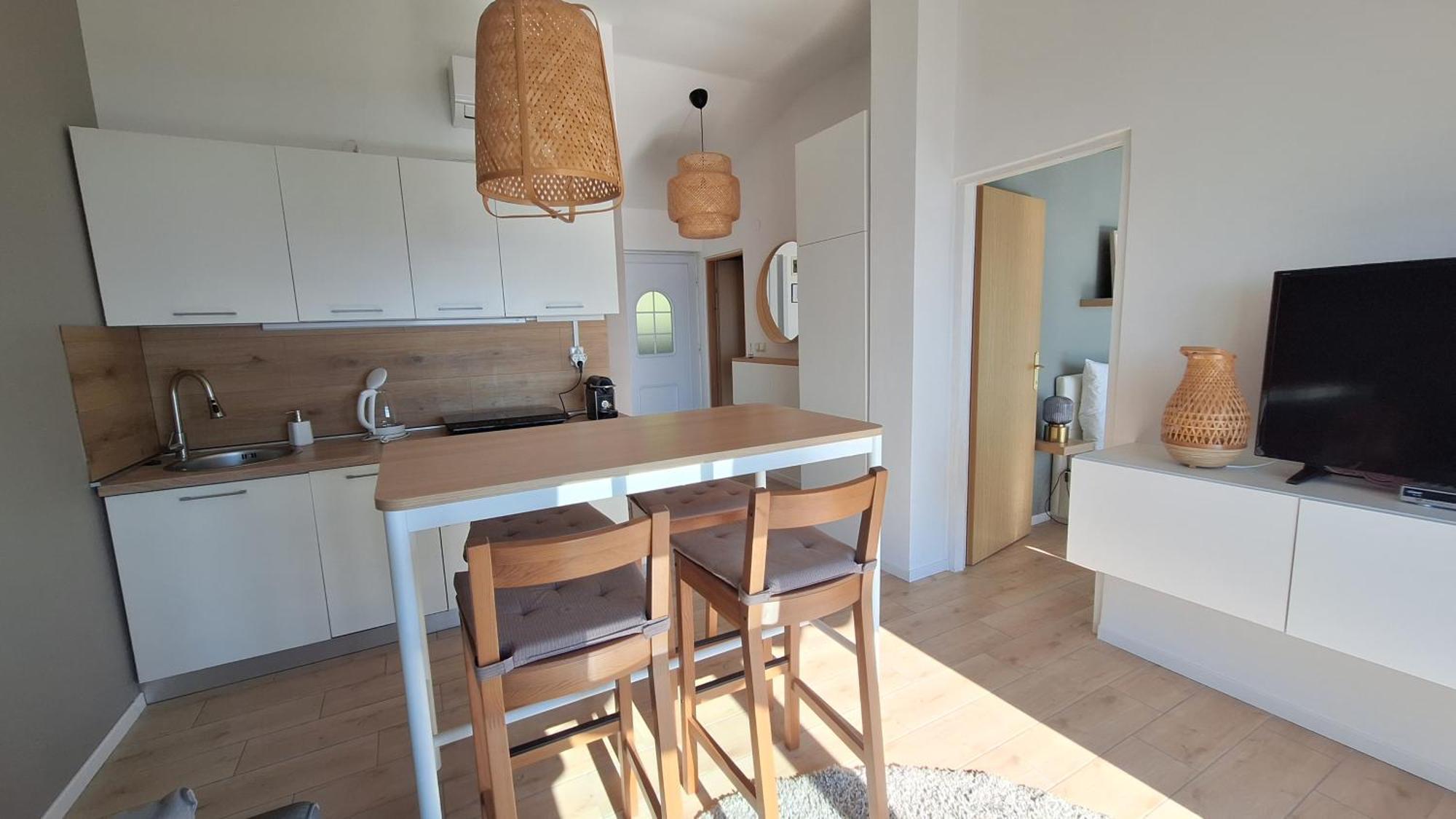 Ferienwohnung Mit 180° Meerblick Dobreć Extérieur photo